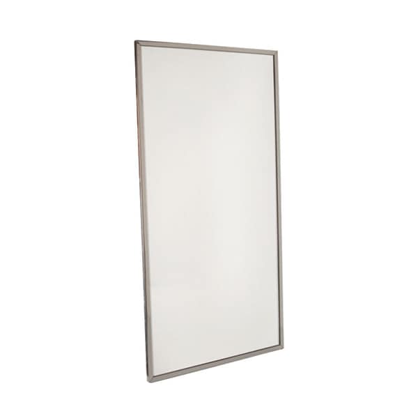 Mirror, Framed , 36"Hx18"W, S/S